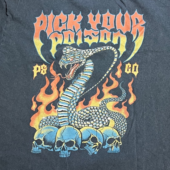 P&CO "pick your poison" men's size small tee - Picture 2 of 6
